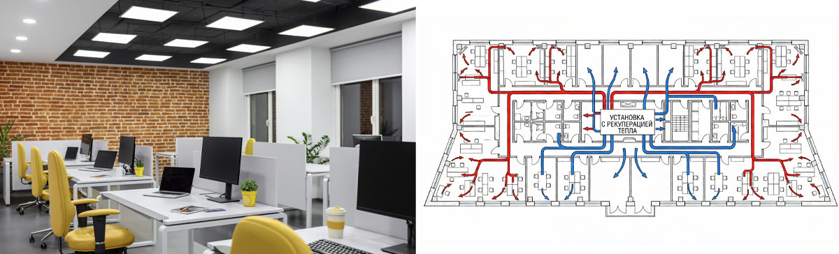 Проектирование вентиляции офиса Проект вентиляции