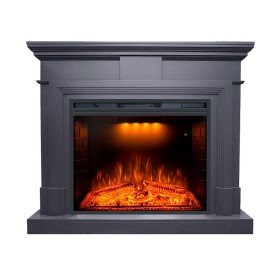 Каминокомплект Coventry Graphite Grey Серый графит с очагом Royal Flame Emerald 28