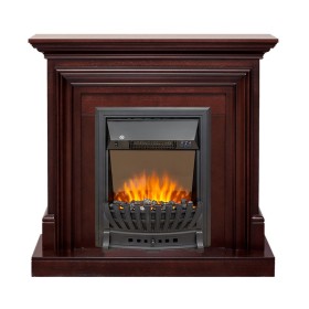 Каминокомплект Bradford Темный дуб с очагом Royal Flame Aspen Black