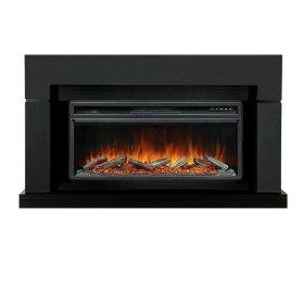 Каминокомплект Lindos Graphite Grey (Ширина 1470мм) с очагом Royal Flame Vision 42 LOG LED