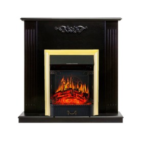 Каминокомплект Lumsden Венге с очагом Royal Flame Majestic FX Brass