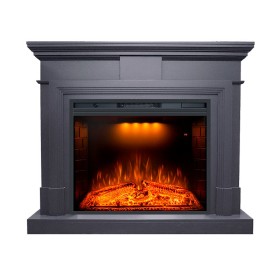 Каминокомплект Coventry Graphite Grey Серый графит с очагом Royal Flame Emerald 28