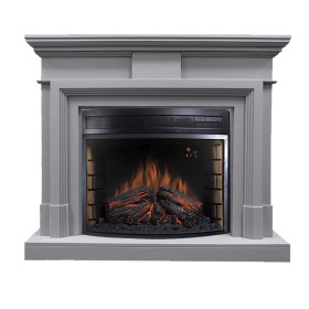 Каминокомплект Coventry Grey Серый с очагом Royal Flame Dioramic 28 LED FX