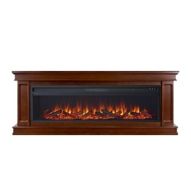 Каминокомплект Geneva 60 Темный дуб с очагом Royal Flame Vision 60 LOG LED