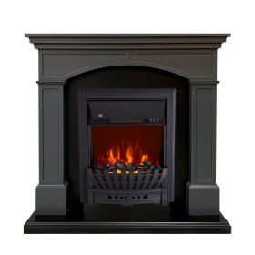 Каминокомплект Langford Серый графит с очагом Royal Flame Aspen Black