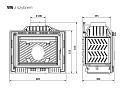 Дровяная топка Kawmet W6. Фото 6