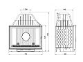 Каминная топка KawMet W8. Фото 5
