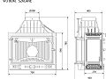 Каминная топка KawMet W3 PLB. Фото 6