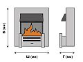Danville Chrome Электрический Очаг Dimplex Opti-myst. Фото 5